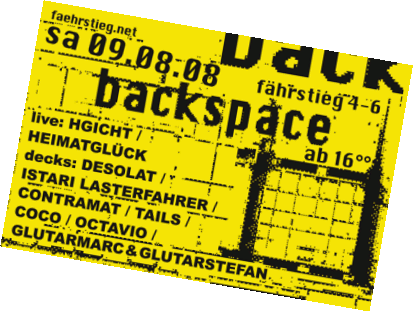 HGich.T konzert backspace party 2008