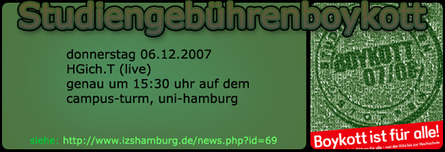 HGich.T gegen studiengebühren 2008